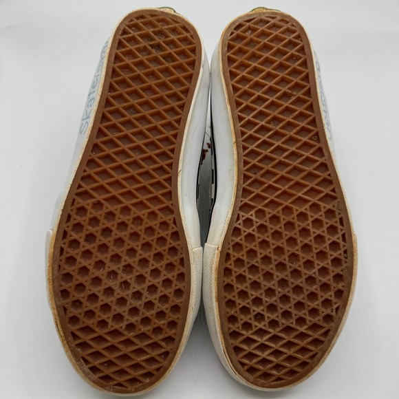 Vans SK8 Hi Pro Skate Shoes Black White Checkerboard Sun Dragon Patches Mens 8.5 - Picture 12 of 12